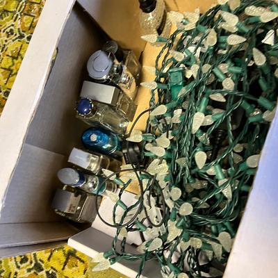 Lot 355 Christmas Lights & Men's Colognes