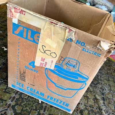 Lot 361 Vintage ice cream maker