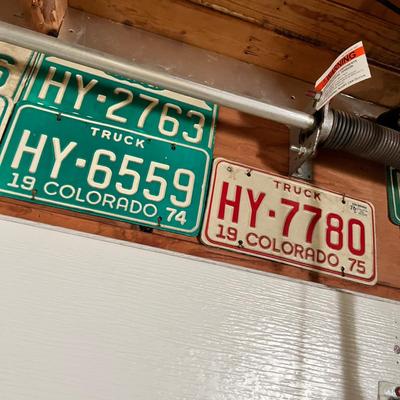 Lot 368 License Plates