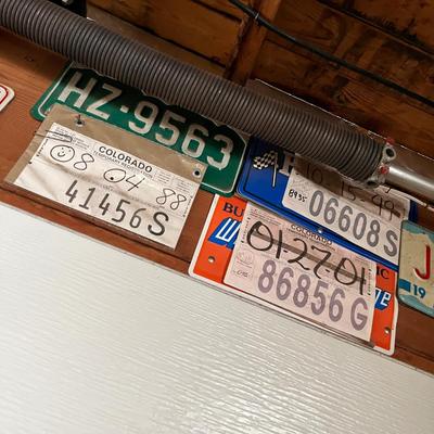 Lot 368 License Plates