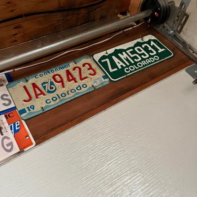 Lot 368 License Plates
