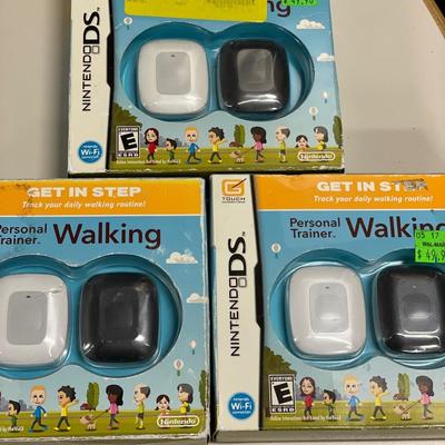 3 Nintendo DS personal trainer walking