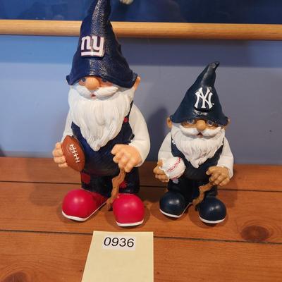 New York Yankees Giants Garden Gnomes SGA