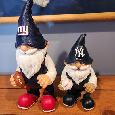 New York Yankees Giants Garden Gnomes SGA