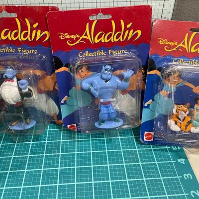 Aladdin figures and Zeb