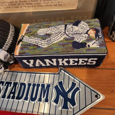 Collection of New York Yankees Memorabilia