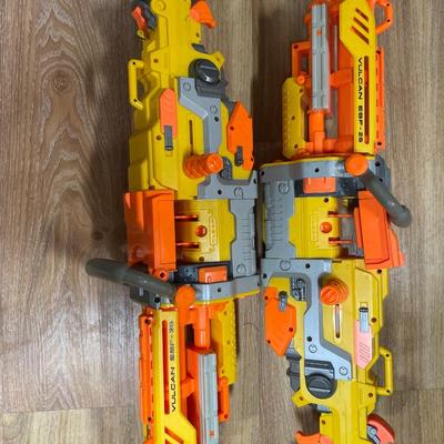 Bag of large Nerf guns