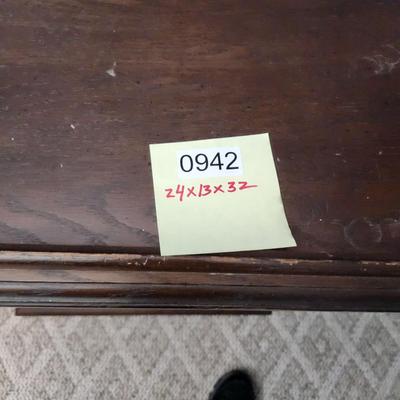 Vintage Solid Wood Podium 24x13x32
