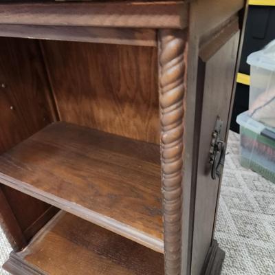 Vintage Solid Wood Podium 24x13x32