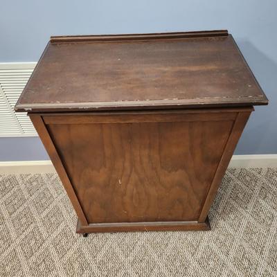 Vintage Solid Wood Podium 24x13x32