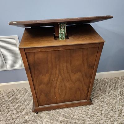 Vintage Solid Wood Podium 24x13x32
