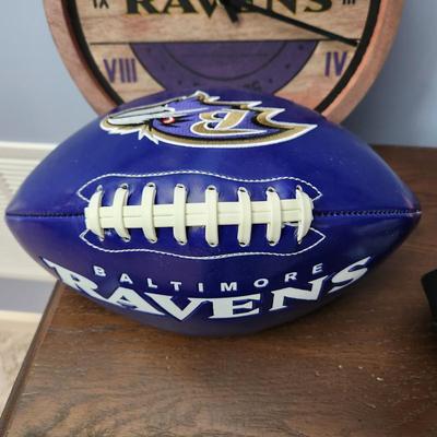 Baltimore Ravens Memorabilia Clock ,Garden Gnome Hat Gloves