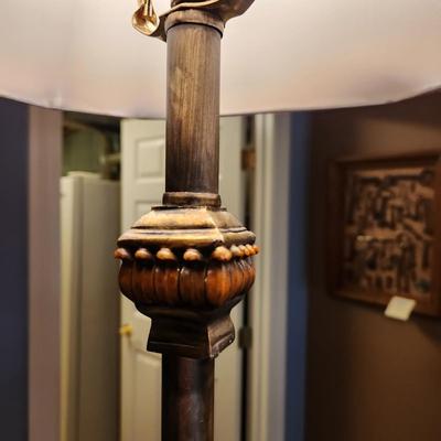 Pair Tall Table Lamps 33"