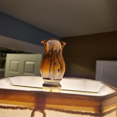 Pair Tall Table Lamps 33"