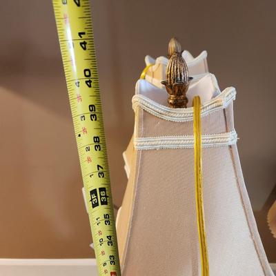 Pair Tall Table Lamps Pineapple 40"