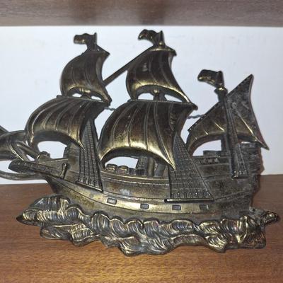Metal Boat Decor
