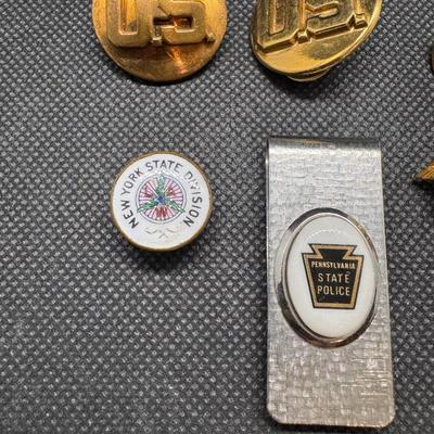 Military/Federal/State/Local Buttons-Pins/Misc
