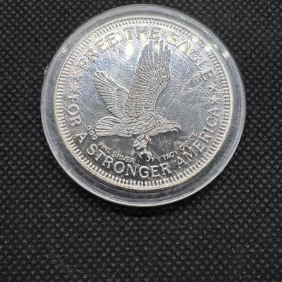 Free The Eagle For A Stronger America 1oz Fine Silver Proof Round