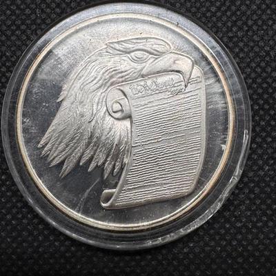 Free The Eagle For A Stronger America 1oz Fine Silver Proof Round