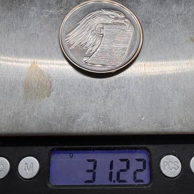 Free The Eagle For A Stronger America 1oz Fine Silver Proof Round