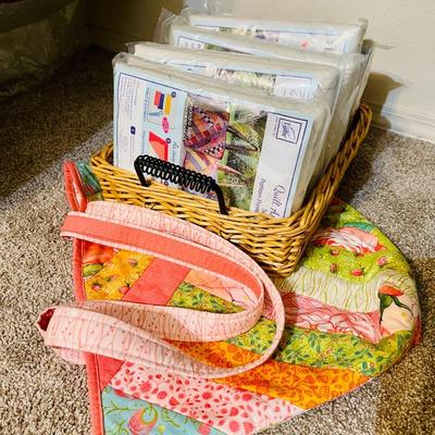 Quilting Bag Projects w/ Completed Example