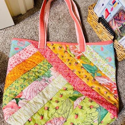 Quilting Bag Projects w/ Completed Example