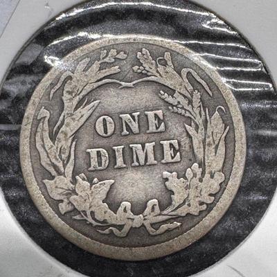 Barber Dime Lot (3)