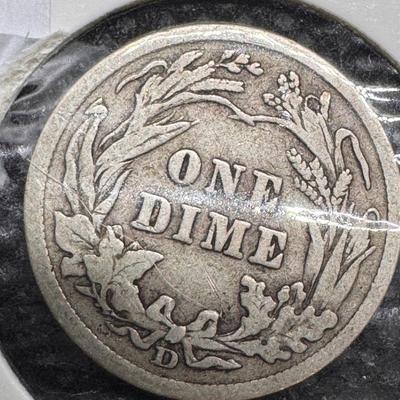 Barber Dime Lot (3)