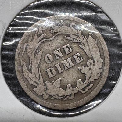 Barber Dime Lot (3)