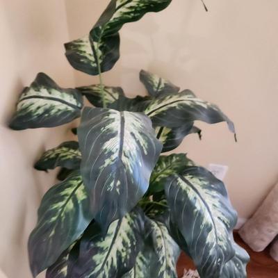 Artificial Plant in Metal Planter