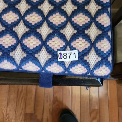 Piano Bench with sheet music & Seat cover
