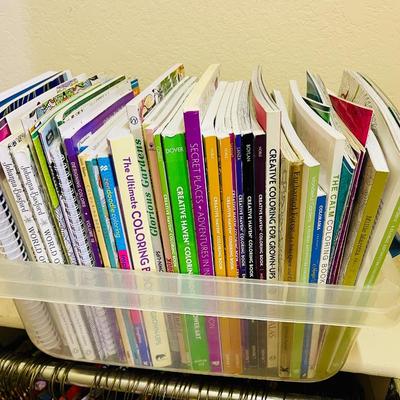 Pencil Coloring Book Lot