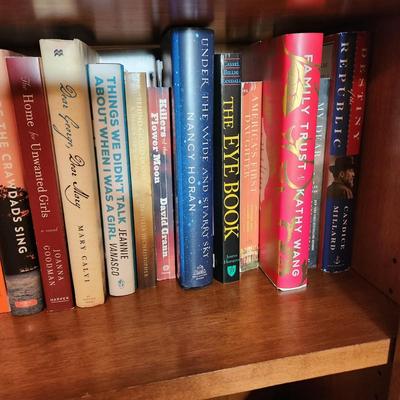 Shelf Lot of Books Dennis Lehane, Fauci, Prince Harry , Nancy Horan