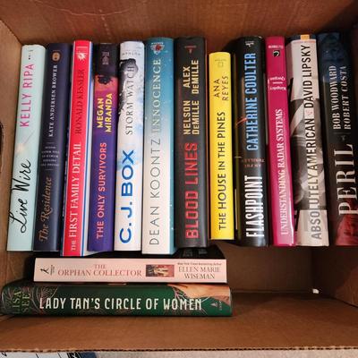 Lot of Books Ana Reyes, Coulter, David Lipsky, Bob Woodward