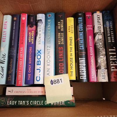 Lot of Books Ana Reyes, Coulter, David Lipsky, Bob Woodward