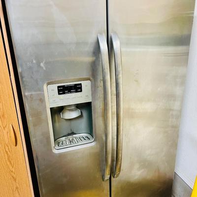Stainless Steel GE Refrigerator