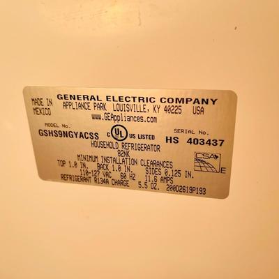 Stainless Steel GE Refrigerator