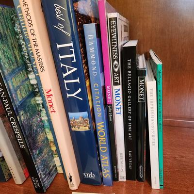 Lot of Books Art Monet Italy