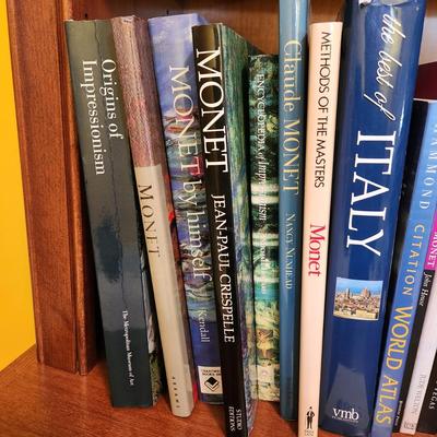 Lot of Books Art Monet Italy