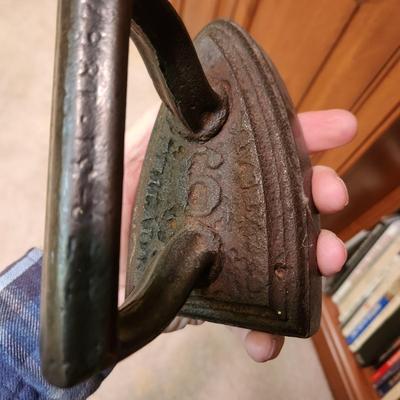 2 Antique Irons Colebrookdale Pottstown Pa.