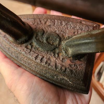 2 Antique Irons Colebrookdale Pottstown Pa.