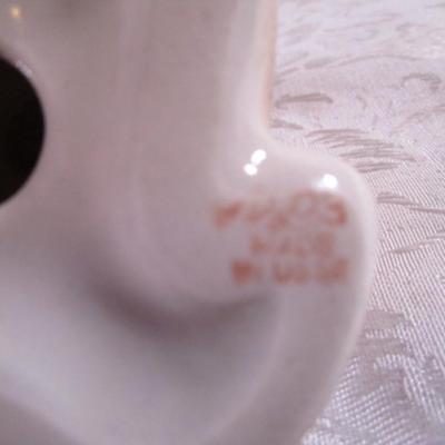 Lomonosov Imperial Porcelain red raccoon figurine