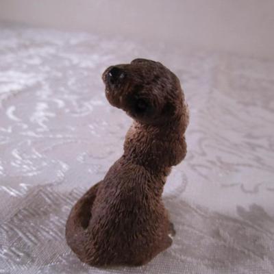 Vintage Stone Critter Littles River Otter