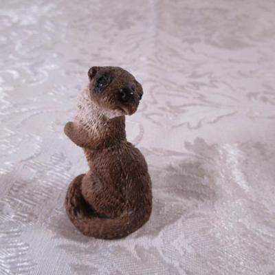 Vintage Stone Critter Littles River Otter