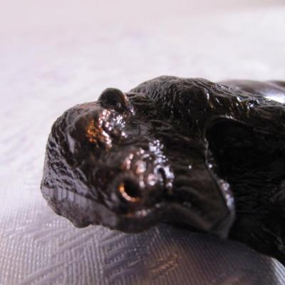 Vintage metal buffalo miniature