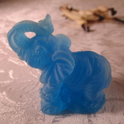WS Reindeer, Donkey with a load, and Elephant figurines