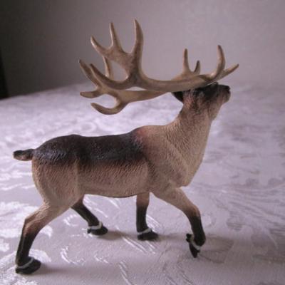 WS Reindeer, Donkey with a load, and Elephant figurines