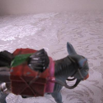 WS Reindeer, Donkey with a load, and Elephant figurines