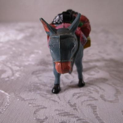 WS Reindeer, Donkey with a load, and Elephant figurines