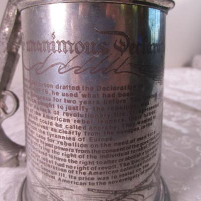 William Adams English pewter stein